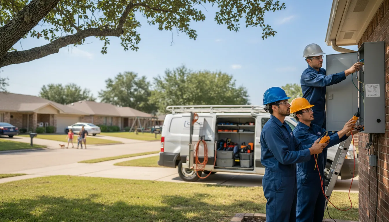 Certified electrician providing emergency electrical services in Oakland, MD